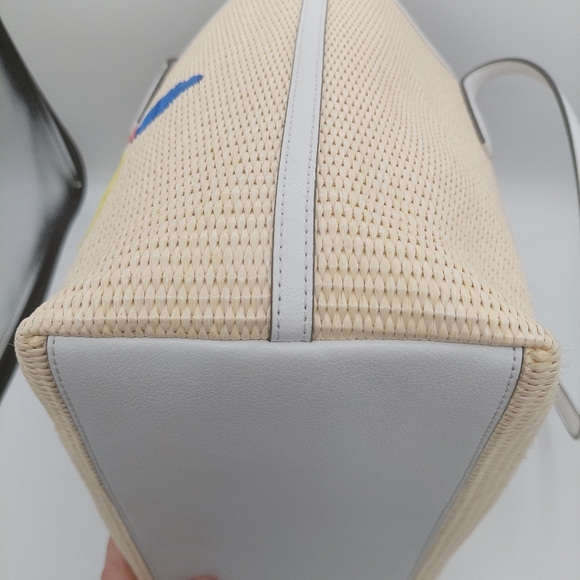 Kate spade Ash Straw Lemon Tote & Lemon Zest slim bifold wallet - Picture 8 of 9